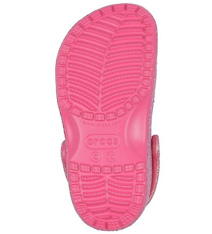 Crocs Sandals - Classic+ Glitter K - Dragon Fruit