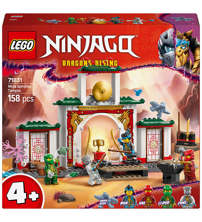LEGOÂ® Ninjago - Ninjornas spinjitzutempel 71831 - 158 Delar
