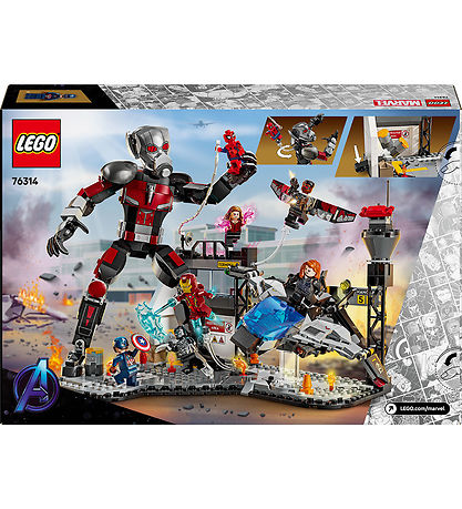 LEGO® Marvel - Le combat de Captain America : Civil War 76314 -  LEGO® Marvel - Le combat de Captain America : Civil War 76314 -