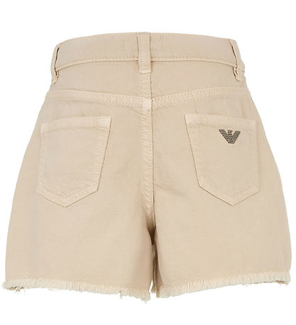 Emporio Armani 반바지 - 데님 - 샌드쉘