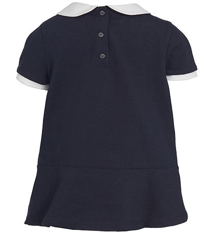 Emporio Armani Dress - Navy w. White
