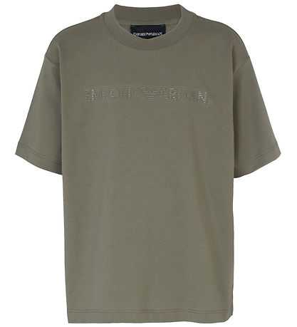 Emporio Armani T-shirt - Mulled Basil w. Logo