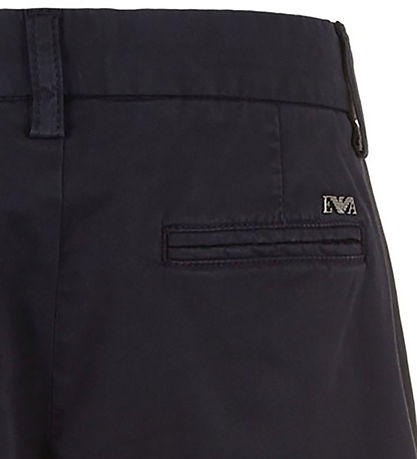Emporio Armani Stuttbuxur - Dökkblátt Emporio Armani Stuttbuxur - Dökkblátt