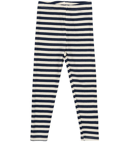 The New Siblings Leggings - Rib - TnstFro - Mood Indigo Striped The New Siblings Leggings - Rib - TnstFro - Mood Indigo Striped