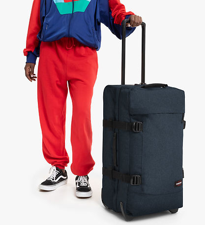 Eastpak Travel Bag w. Wheels - Transit'r L - 121L - Triple Denim