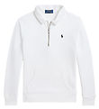 Polo Ralph Lauren Sweatshirt w. Zipper - White