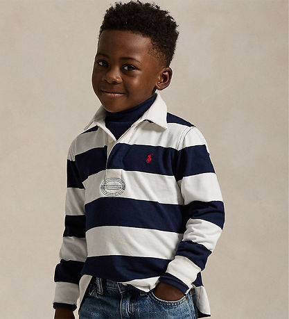 Polo Ralph Lauren Poloshirt - Navy/Weiß gestreift Polo Ralph Lauren Poloshirt - Navy/Weiß gestreift