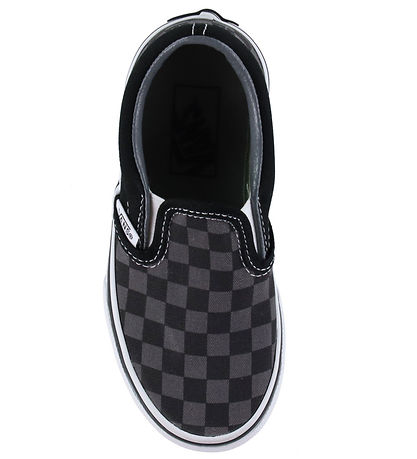 Vans Shoes - Classic Slip-On - Black/Grey Check