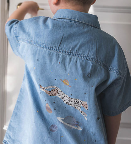 That's Mine Overhemd - Silas - Denim - Blauw