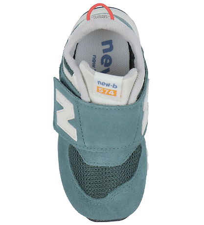 New Balance Schuhe - 574 - New Spruce/Blast Red