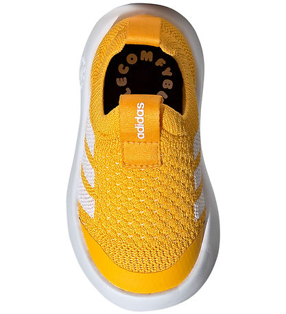 adidas Performance Skór - Bubblecomfy I - Gult/hvítt