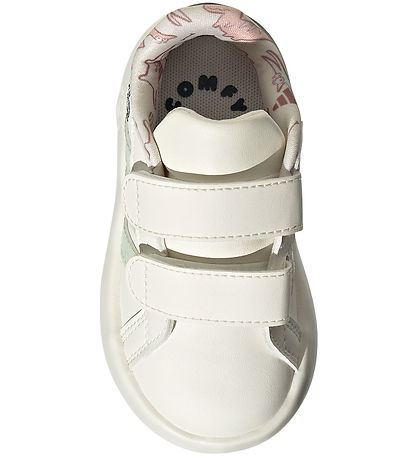 adidas Performance Skór - Grand Dómstóll Dino CF - Owhite/Lingrn