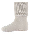 GoBabyGo Non-slip socks - Bamboo - Ivory Glitter