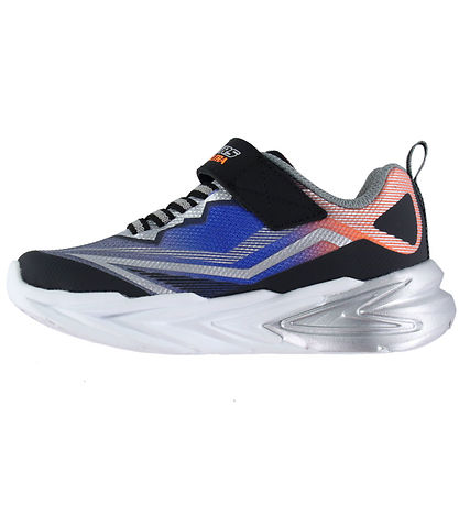 Skechers Shoes w. Light - Flex-Glow Ultra - Black/Blue