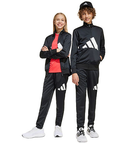 adidas Performance Tracksuit - J BL TR TS - Black/White