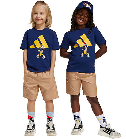 adidas Performance Shorts Set - Disney Goofy - Dark blue/Creyel
