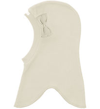 Racing Kids Balaclava - Single Layer - Ivory w. Bow Racing Kids Balaclava - Single Layer - Ivory w. Bow