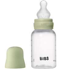 BIBS Feeding Bottle - 150 mL - PP/Silicone - Sage