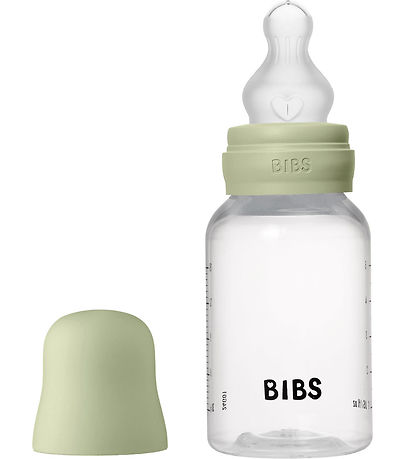 BIBS Feeding Bottle - 150 mL - PP/Silicone - Sage BIBS Feeding Bottle - 150 mL - PP/Silicone - Sage