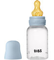 BIBS Feeding Bottle - 150 mL - PP/Natural Rubber - Baby Blue BIBS Feeding Bottle - 150 mL - PP/Natural Rubber - Baby Blue