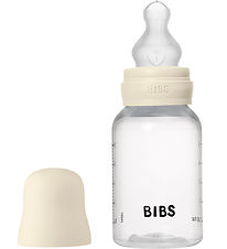 BIBS Feeding Bottle - 150 mL - PP/Silicone - Ivory