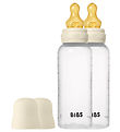 BIBS Feeding Bottle - 2-Pack - 270 mL - PP/Natural Rubber - Ivor BIBS Feeding Bottle - 2-Pack - 270 mL - PP/Natural Rubber - Ivor