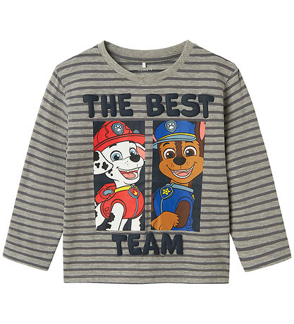 Name It Blouse - NmmJasper - Grey Melange