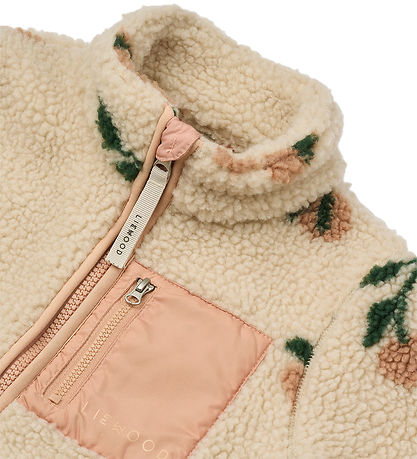 Liewood Fleece Jacket - Nolan - Peach/Sea Shell Liewood Fleece Jacket - Nolan - Peach/Sea Shell