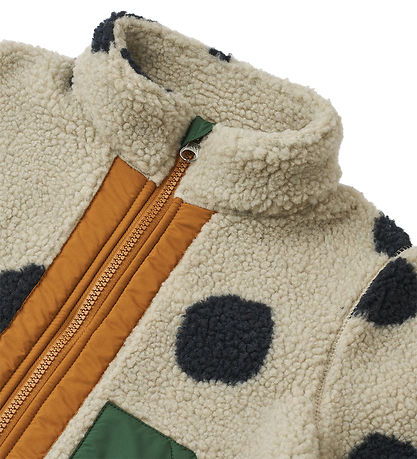 Liewood Fleece Jas - Noam - Spot Dots/Mist