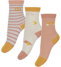 Liewood Socks - 3-Pack - Silas - Dream/Ecru Mix Liewood Socks - 3-Pack - Silas - Dream/Ecru Mix