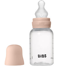 BIBS Feeding Bottle - 150 mL - PP/Silicone - Blush