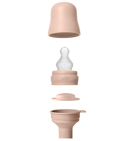 BIBS Feeding Bottle - 150 mL - PP/Silicone - Blush