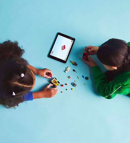 LEGO® City - Pizza vs. Fire Truck Race Car Pack 60458 - 70 Set