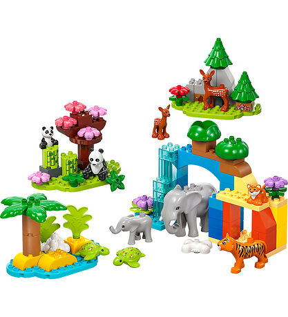 LEGO® DUPLO - 3in1 Wild Animal Families 10446 - 3-in-1 - 92 Par