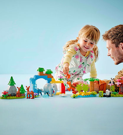 LEGO® DUPLO - 3in1 Wild Animal Families 10446 - 3-in-1 - 92 Par