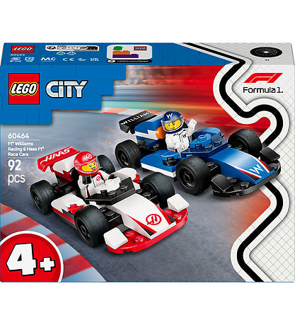 LEGO® City - F1® Williams Racing & Haas F1® Race Cars 60464 - LEGO® City - F1® Williams Racing & Haas F1® Race Cars 60464 -