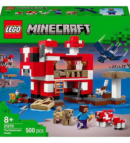 LEGO® Minecraft - The Mooshroom House 21270 - 500 Parts