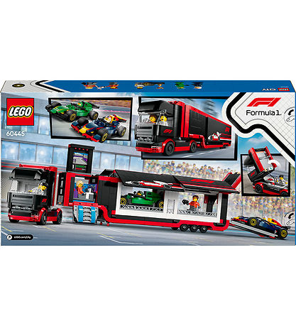 LEGO® City - F1® Truck with RB20 & AMR24 F1® Cars 60445 - 1086 P LEGO® City - F1® Truck with RB20 & AMR24 F1® Cars 60445 - 1086 P