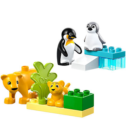 LEGO® DUPLO - Wildtier-Familien: Pinguine und Löwen 10442 - 10