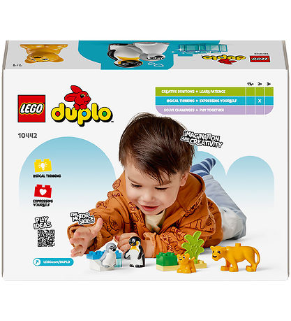 LEGO® DUPLO - Wildtier-Familien: Pinguine und Löwen 10442 - 10
