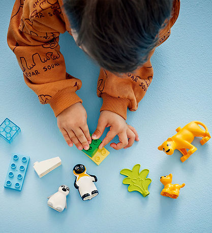 LEGO® DUPLO - Wildtier-Familien: Pinguine und Löwen 10442 - 10