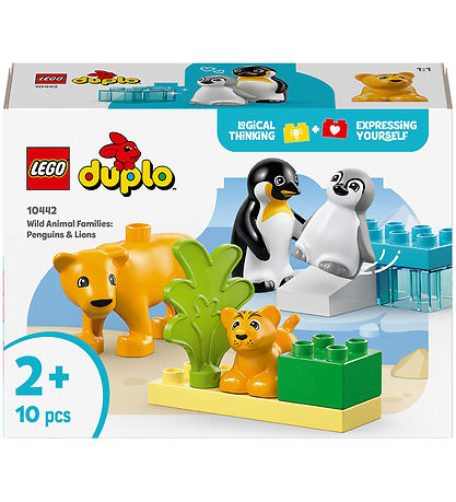 LEGO® DUPLO - Wildtier-Familien: Pinguine und Löwen 10442 - 10