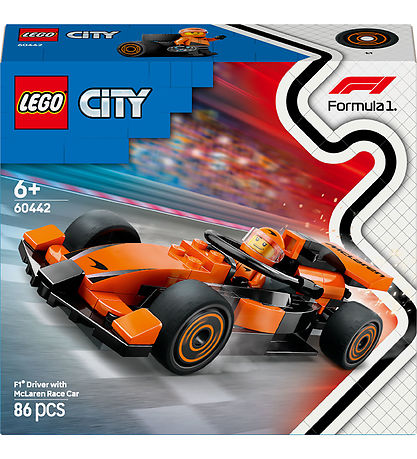 LEGO® City - F1® Driver with McLaren Race Car 60442 - 86 Partar