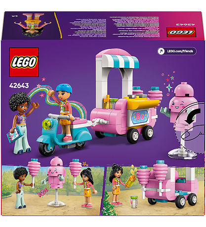 LEGO® Friends - Cotton Candy Stand and Scooter 42643 - 110 Parts