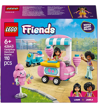 LEGO® Friends - Cotton Candy Stand and Scooter 42643 - 110 Parts