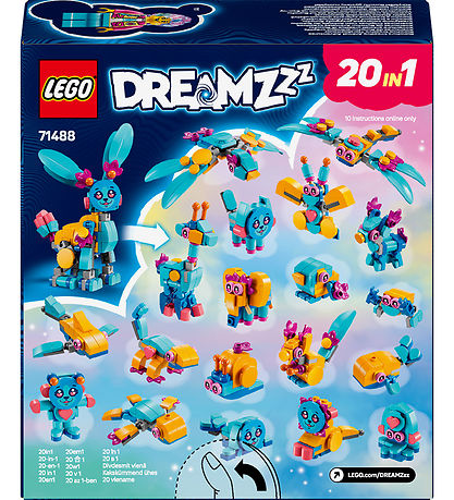 LEGO® DREAMZzz - Aventures de Bunchu : animaux créatifs 71488 -  LEGO® DREAMZzz - Aventures de Bunchu : animaux créatifs 71488 -