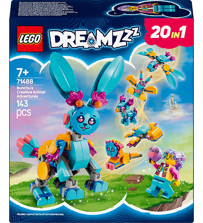 LEGO® DREAMZzz - Aventures de Bunchu : animaux créatifs 71488 -  LEGO® DREAMZzz - Aventures de Bunchu : animaux créatifs 71488 -