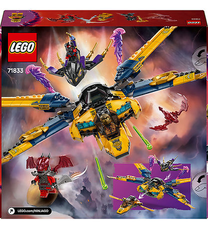 LEGO® Ninjago - Ras en Arins superstormvliegtuig 71833 - 510 Ond