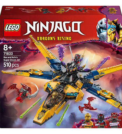 LEGO® Ninjago - Ras en Arins superstormvliegtuig 71833 - 510 Ond