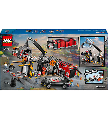 LEGO® City - Scrapyard With Cars 60472 - 871 Parts